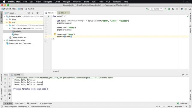 How to use the Kotlin Set Data Structure (A Kotlin List with No Duplicates) смотреть онлайн