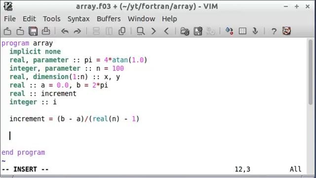 Modern Fortran by Example (5) Arrays and Plotting Part 1 смотреть онлайн