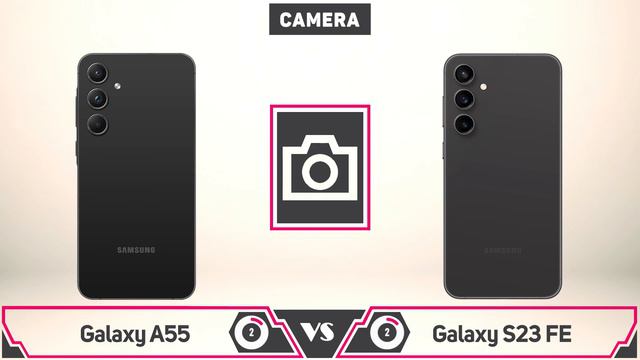 Samsung Galaxy A55 vs Samsung Galaxy S23 FE смотреть онлайн