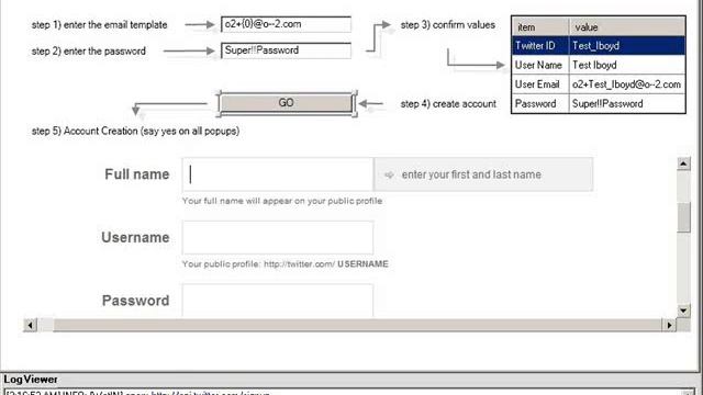 O2 Platform - Tool - Create Twitter Accounts.avi смотреть онлайн