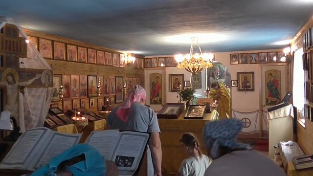 Воскресное Богослужение//Божественная Литургия/сельский храм смотреть онлайн