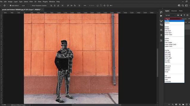 How to Create Sketch Effect in Photoshop | Photoshop tutorial смотреть онлайн