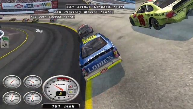 NASCAR Thunder 2003 Pc Gameplay смотреть онлайн