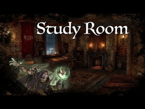 D&D Ambience - Study Room/Library