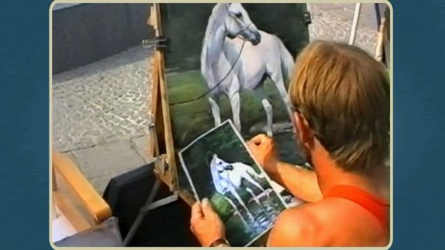 Pastell Drawing by Jakov Pulnov. Художник Яков Пульнов рисует пастелью. Австрия, г. Вельс. 1995 год смотреть онлайн