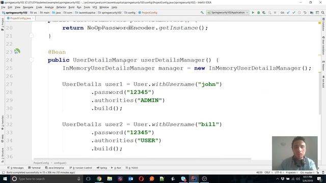 Spring Security - More about configure() method and how to use it with formLogin() смотреть онлайн