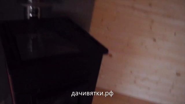 Печь в дачном доме, вариант установки смотреть онлайн