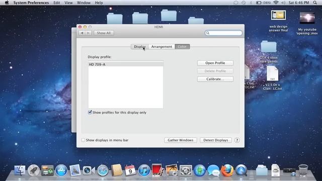 How to setup your MacBook Pro to display on an HDTV via HDMI смотреть онлайн