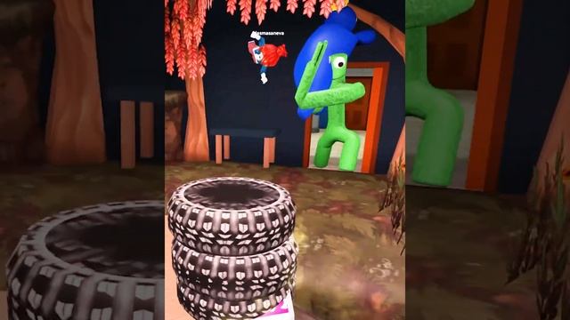 RAINBOW FRIENDS roblox green blue song music help me #shorts #roblox #catgamer смотреть онлайн