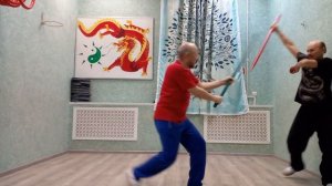 Кунг-фу Работа с палкой