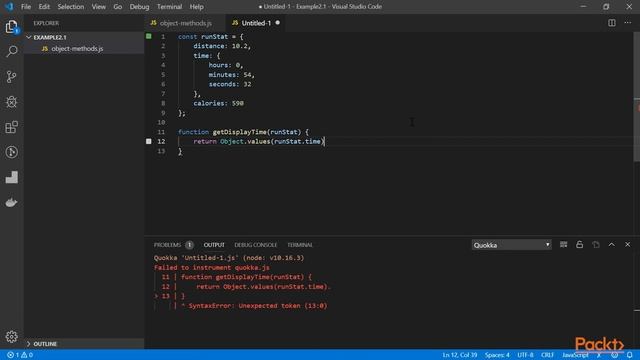 JavaScript Essentials for Modern Web Development : Object, Keys, Values, and Entries | packtpub.com смотреть онлайн