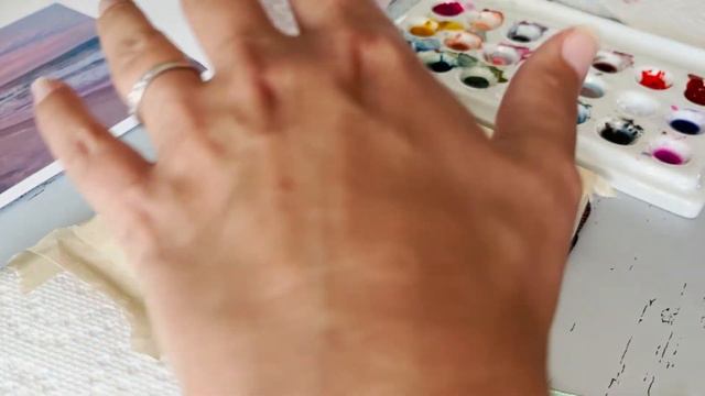 Watercolor Tutorial: Seascape at Sunset смотреть онлайн