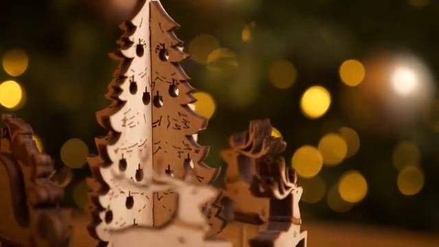 Новогодняя коллекция Wood Trick - Музыкальные шкатулки, деревянные 3D пазлы смотреть онлайн