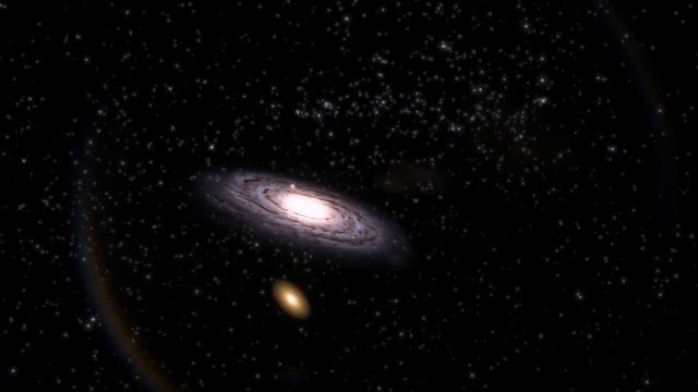 Journey to the Andromeda Galaxy Faster Than the Speed of Light! (4K) смотреть онлайн