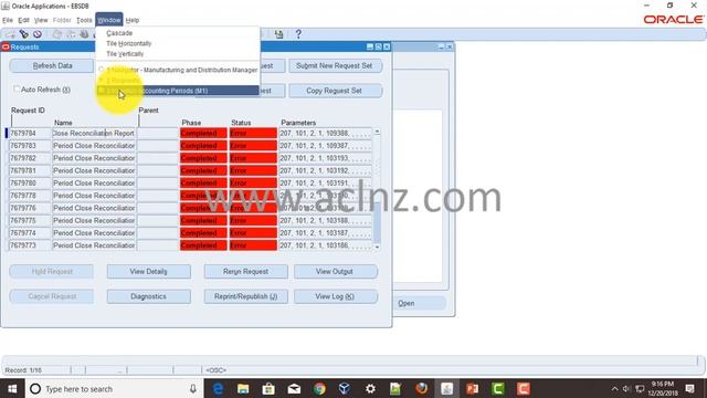 How to change Inventory Period status from Closed not Summarized to Closed? - in Oracle EBS R12i смотреть онлайн