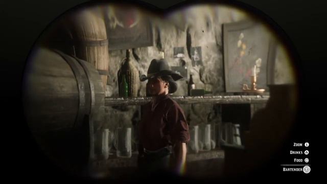 Bar tender in van Horn Red Dead Redemption 2 смотреть онлайн