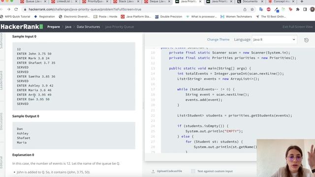 QUEUE - Data Structures And Algorithms : JAVA смотреть онлайн