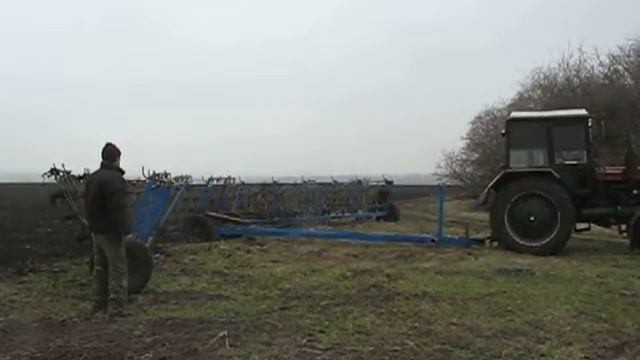 Приведение сцепки СГ-15 в транспортное положение смотреть онлайн