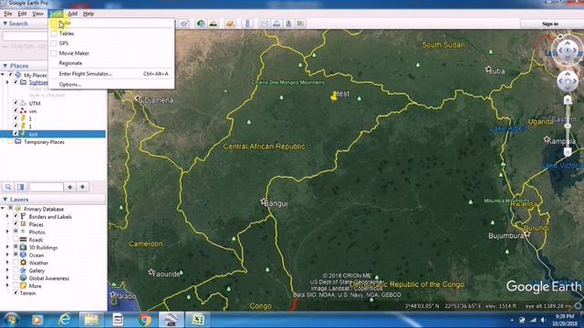 Lat Long to UTM by Google Earth смотреть онлайн