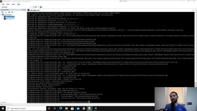 Wazuh 4.2 - Installing Elasticsearch in Distributed Cluster 1 of 3 смотреть онлайн