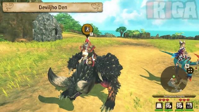 DEVILJHO LOW LOCATION FOR RAVENOUS MAW SIDEQUEST - MONSTER HUNTER STORIES 2 WINGS OF RUIN смотреть онлайн