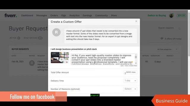 Best Proposal For Fiverr Buyer Request 2021 - How To Get First Order On Fiverr - Business Guide смотреть онлайн