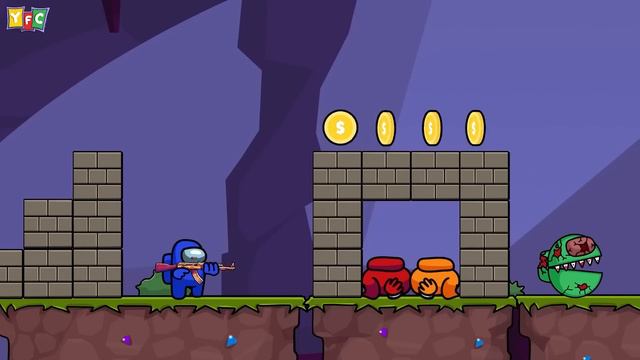 Among Us VS Zombies & Zombie Thomas The Train - Among Us Game ANIMATION смотреть онлайн