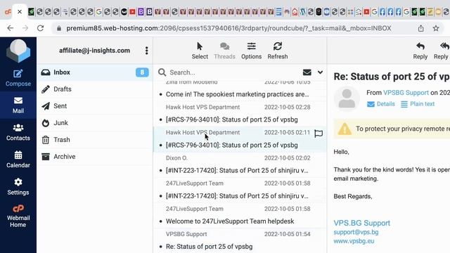 List of VPS with port 25 open смотреть онлайн