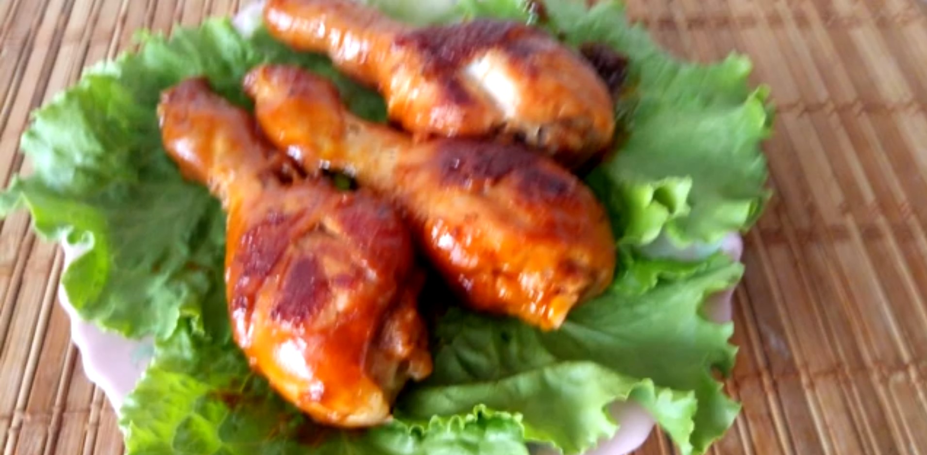 Куриная ножка в медово-соевом соусе - необыкновенный вкус.mp4 смотреть онлайн