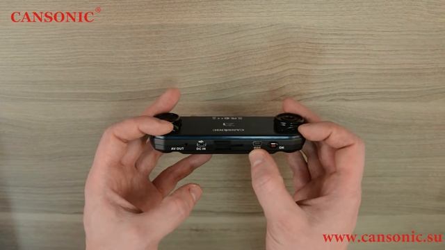 CANSONIC Z1 ZOOM GPS видеорегистратор: обзор и unboxing смотреть онлайн