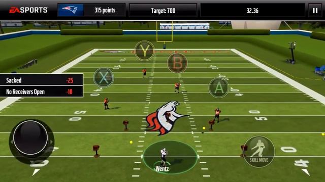 MADDEN MOBILE 17 HOW TO BEAT THE QUARTERBACK SKILLS CHALLENGE/M-GAMES! Madden Mobile 17 M-Games Tip