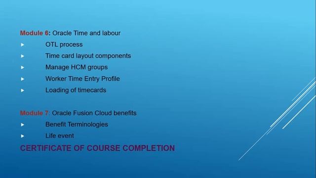 Oracle Fusion HCM Cloud - Instructor led FREE Training, Interview & Project Support - An Overview смотреть онлайн