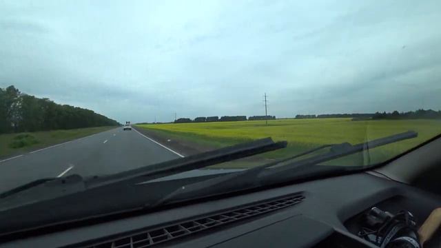 Дорога до деревни Масады на реку Белая (Татарстан). смотреть онлайн