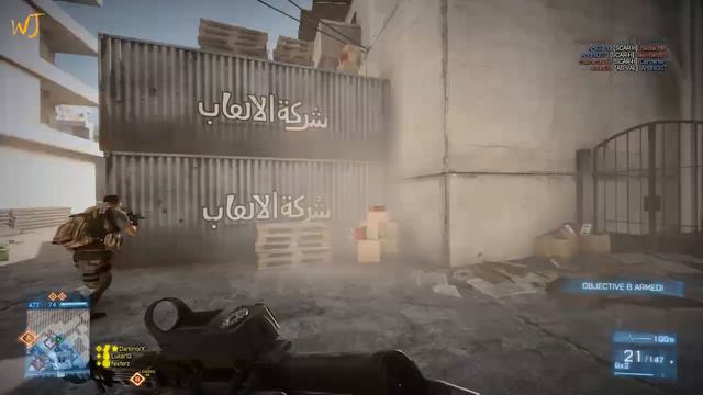 Battlefield 3- Aftermath (Дабл кил с арбалета!!)