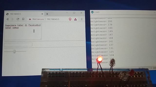 Web Socket demo using ESP32 смотреть онлайн