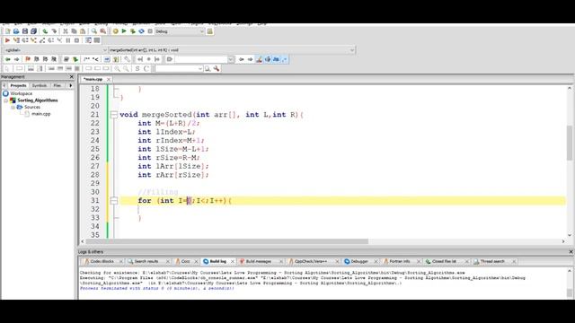 Merge Sort смотреть онлайн