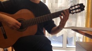 И. С. Бах Прелюдия #1 до мажор (урок на гитаре)