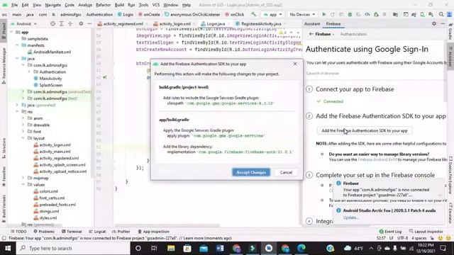 School Management app Login & Registration Authentication through Firebase Part 03 смотреть онлайн