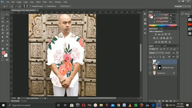 Add any Pattern and Texture to Clothes in Photoshop / Step by Step Tutorial смотреть онлайн