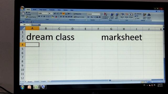 How to Set Title and Subtitle in MS-Excel | Excel me Wrap Text ka use Kese Kre ? смотреть онлайн