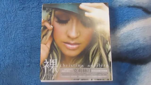 Christina Aguilera Stripped Taiwan Limited CD