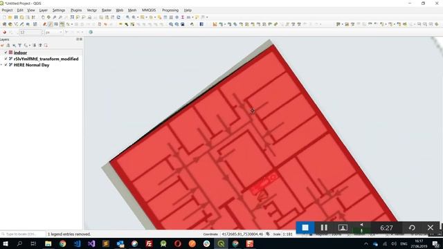 Indoor Navigation: Part 3 - QGIS Georeferencing смотреть онлайн