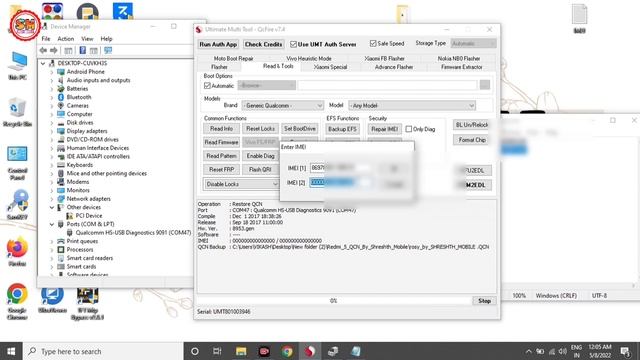 All Qualcomm Cpu IMEI Repair 100% Working Trick || All Latest Phone IMEI Repair || Very Easy Method
