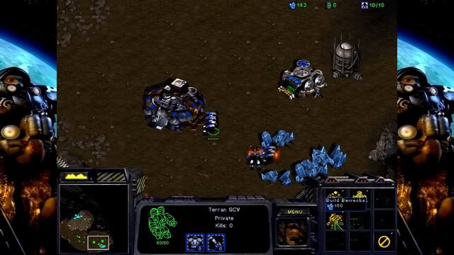 StarCraft Gameplay Walkthrough - Terran Mission 1 - Wasteland [Let's Play] смотреть онлайн