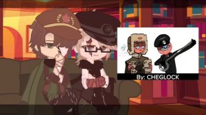 Реакция СССР и Рейха на тт//countryhumans//мята..