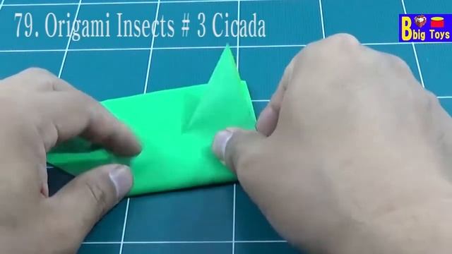Origami Insects # 3 Cicada Origami