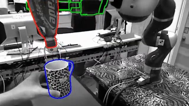 Real-time object pose recognition and tracking with an imprecisely calibrated moving RGB-D camera смотреть онлайн