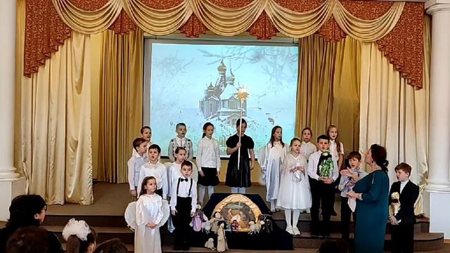 Воскресная школа Троицкого собора г. Саратова. «Снежинки» И.В. Болдышева смотреть онлайн