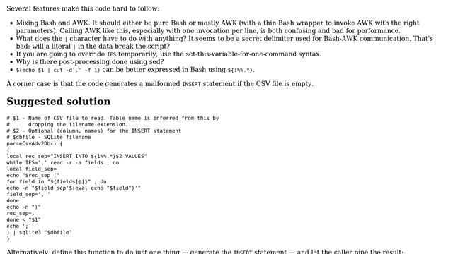 Code Review: Advanced CSV-to-SQLite converter (2 Solutions!!) смотреть онлайн