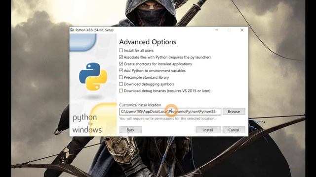 Install Python in windows with correct path смотреть онлайн